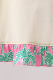Palm Tree Embroidered Bloomer Set Aaria Tees