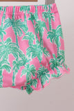Palm Tree Embroidered Bloomer Set Aaria Tees