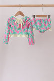 Palm Tree UPF Rashguard Set Aaria Tees