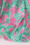 Palm Tree Smocked Women Dress Aaria Tees