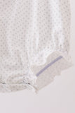 Pink Bow Ruffle Bubble - Aaria Tees Aaria Tees