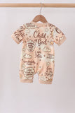 Child of God Smocked Romper Aaria Tees