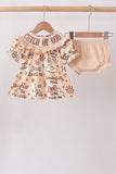 Child of God Smocked Bloomer Set Aaria Tees