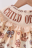 Child of God Smocked Bloomer Set Aaria Tees
