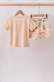 Child of God Embroidered Shorts Set Aaria Tees