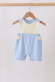 Blue Colorblock Jon Jon Aaria Tees