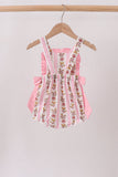 Pink Garden Ruffle Bubble Aaria Tees