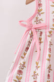 Pink Garden Ruffle Bloomer Set Aaria Tees
