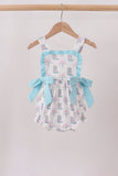 Blue Boots Ruffle Bubble Aaria Tees