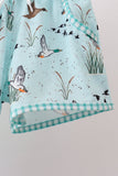 Green Duck Pocket Shorts Set Aaria Tees