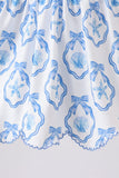 Blue Shells Embroidered Bloomer Set Aaria Tees