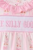 Pink Goose Smocked Bubble Aaria Tees
