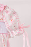 Pink Goose Smocked Bubble Aaria Tees