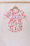 Pink Boots Smocked Bubble Aaria Tees