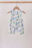 Blue Boots Smocked Jon Jon Aaria Tees