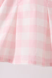 Pink Gingham Bloomer Set Aaria Tees