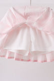 Pink Gingham Skorts Set Aaria Tees