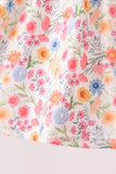 Coral Jesus Loves me Embroidered Floral Bloomer Set Aaria Tees