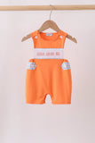 Coral Jesus Loves me Smocked Jon Jon Aaria Tees