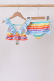 Rainbow Stripe Swimsuit Aaria Tees