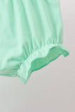 Green Butterfly Smocked Bloomer Set Aaria Tees