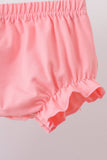 Blue Whale Embroidered Seersucker Bloomer Set Aaria Tees
