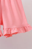 Blue Whale Smocked Seersucker Shorts Set Aaria Tees
