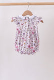 Purple Garden Ruffle Bubble Aaria Tees