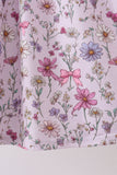 Purple Garden Ruffle Dress Aaria Tees