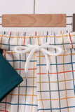 Teal Puppy Applique Plaid Set - Aaria Tees Aaria Tees
