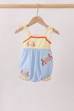 Blue Crab Applique Bubble - Aaria Tees Aaria Tees