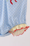 Blue Crab Applique Bubble - Aaria Tees Aaria Tees