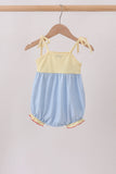 Blue Crab Applique Bubble - Aaria Tees Aaria Tees