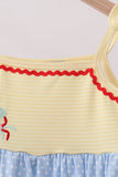 Blue Crab Applique Dress - Aaria Tees Aaria Tees