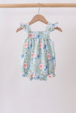 Floral Smocked Bubble Aaria Tees