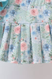 Floral Print Skorts Set Aaria Tees