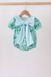 Green house floral Bow Bubble Aaria Tees