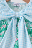 Green house floral Bow Bubble Aaria Tees
