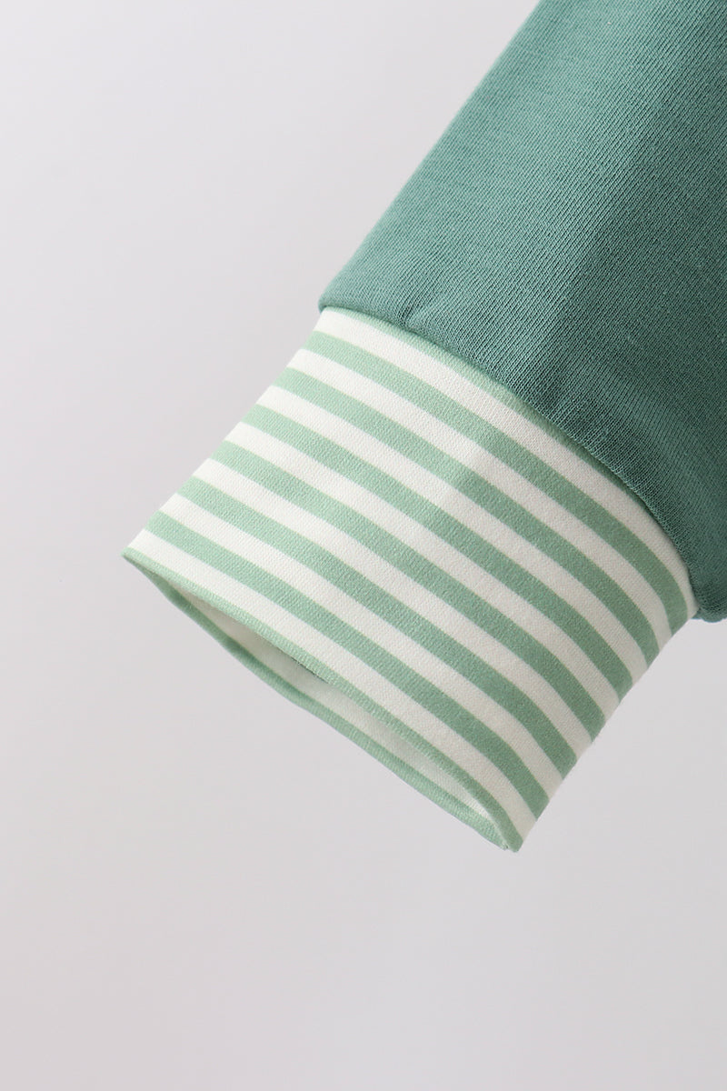 Teal Stripe Jogger Set - Aaria Tees Aaria Tees