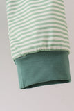 Teal Stripe Jogger Set - Aaria Tees Aaria Tees