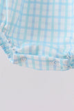 Blue Crocodile Embroidered Bubble - Aaria Tees Aaria Tees