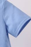 Blue Crocodile Applique Top - Aaria Tees Aaria Tees