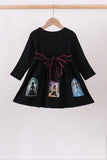 Black princess bamboo dress Aaria Tees