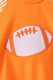 Orange Football One-piece Swimsuit - Aaria Tees Aaria Tees