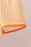 Orange Football 2PC Long Sleeve Swimsuit - Aaria Tees Aaria Tees