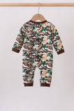 Camouflage Hunting Embroidered Romper Aaria Tees