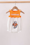 Orange Tennessee Applique Bubble - Aaria Tees Aaria Tees