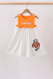 Orange Tennessee Applique Dress - Aaria Tees Aaria Tees