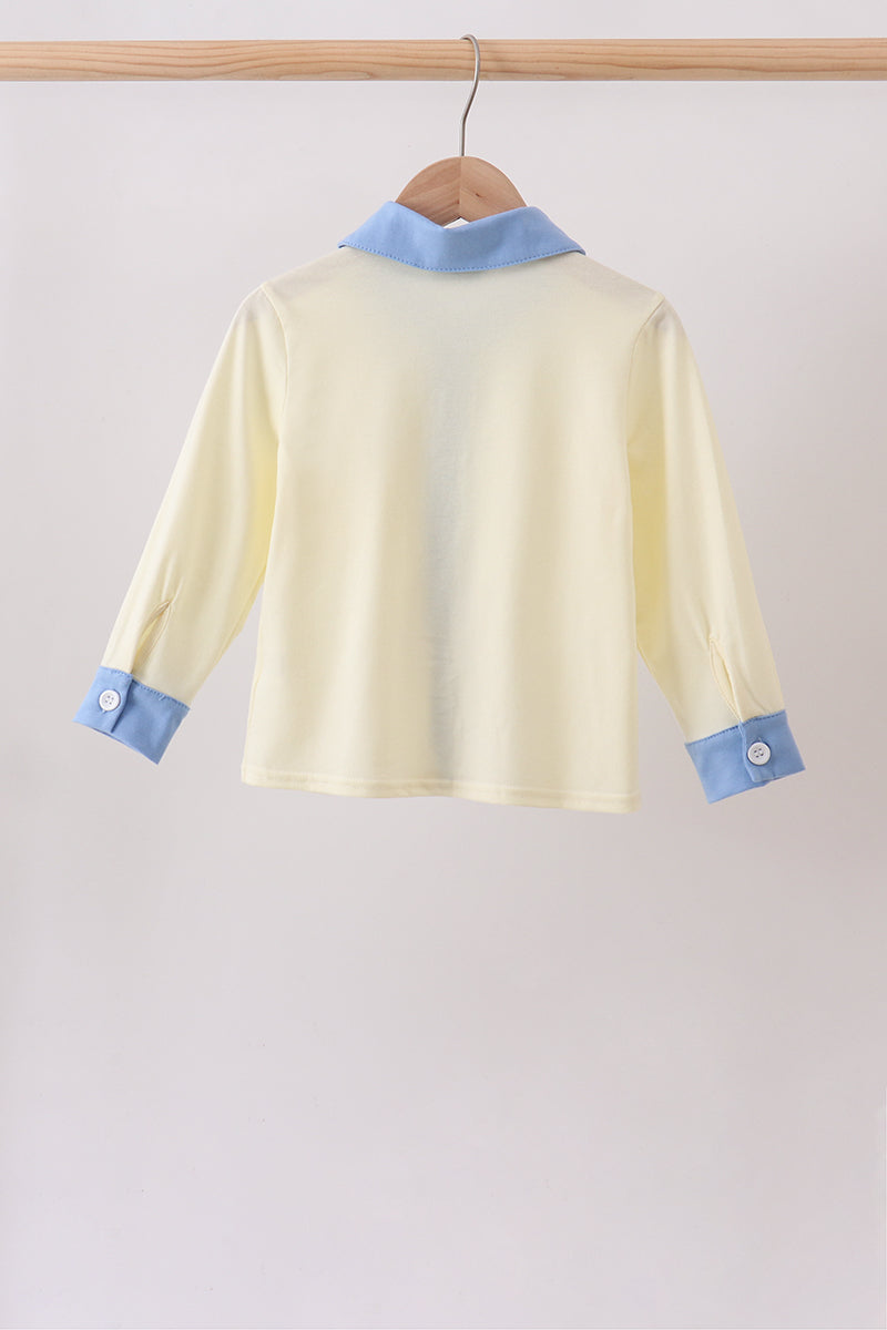 Cream button down shirt - Aaria Tees Aaria Tees