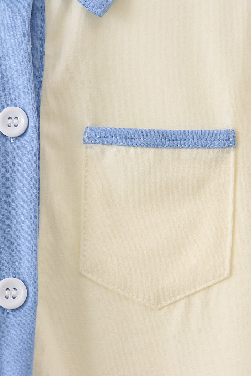 Cream button down shirt - Aaria Tees Aaria Tees
